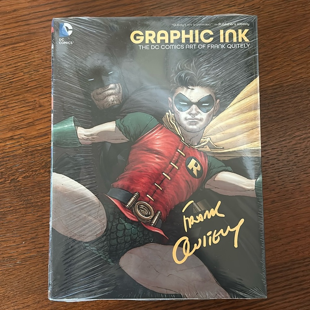 NEW Graphic Ink: The DC Comics Art of Frank Quietly DC Comics